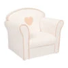 Fauteuil Enfant Cœur Rose Ostaria -Promos Meubles Boutique fauteuil enfant coeur rose ostaria