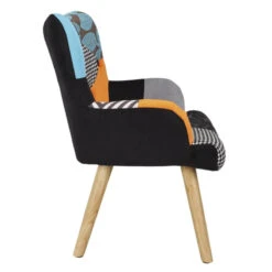 Fauteuil Enfant H67 Cm Patchwork Helsinki -Promos Meubles Boutique fauteuil enfant h67 cm patchwork helsinki 4