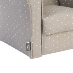 ATMOSPHERA Fauteuil Pour Enfant Taupe Décor étoiles -Promos Meubles Boutique fauteuil pour enfant taupe decor etoiles 2