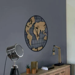 Horloge 90cm Monde Jay Atmosphera -Promos Meubles Boutique horloge 90cm monde jay atmosphera 3