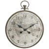 Horloge Métal Vitre Bombée D55 Cm Atmosphera -Promos Meubles Boutique horloge metal vitre bombee diam 55 cm atmosphera