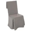 Housse De Chaise Coton Gris Atmosphera -Promos Meubles Boutique housse de chaise coton gris atmosphera
