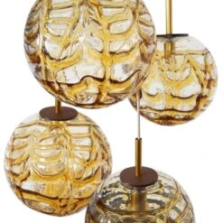 Extra Large Cascade With 9 Amber Murano Glass Bowls Venini Style, 1960 18 Extra Large Cascade With 9 Amber Murano Glass Bowls Venini Style, 1960 -Promos Meubles Boutique img 16817352234 master