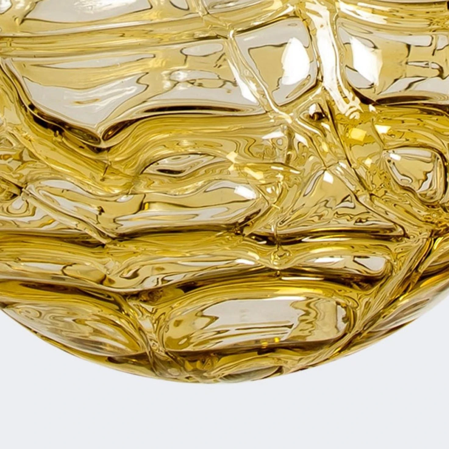 Extra Large Cascade With 9 Amber Murano Glass Bowls Venini Style, 1960 9 Extra Large Cascade With 9 Amber Murano Glass Bowls Venini Style, 1960 – Image 7