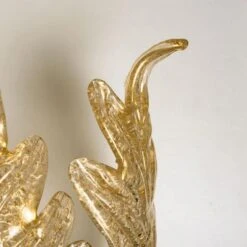 1 Of The 6 XL Wall Sconces Barovier & Toso Murano Glass And Gold-Plated, 1960 -Promos Meubles Boutique img 16829605635 master