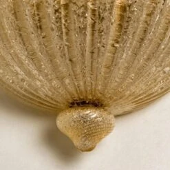 1 Of The 6 XL Wall Sconces Barovier & Toso Murano Glass And Gold-Plated, 1960 -Promos Meubles Boutique img 16829605649 master