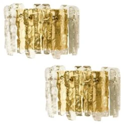 1 Of The 6 Large Kalmar Wall Sconces By J.T. Kalmar, Austria, 1970s -Promos Meubles Boutique img 16837108442 master