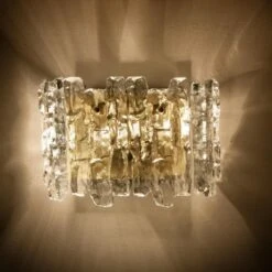 1 Of The 6 Large Kalmar Wall Sconces By J.T. Kalmar, Austria, 1970s -Promos Meubles Boutique img 16837108443 master