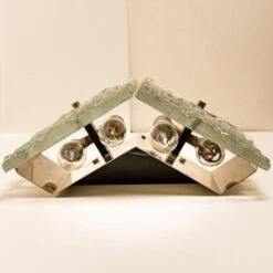 1 Of The 4 J. T. Kalmar Wall Lamps, Model Karlstein, Vienna, Circa 1960 -Promos Meubles Boutique img 168419632011 master