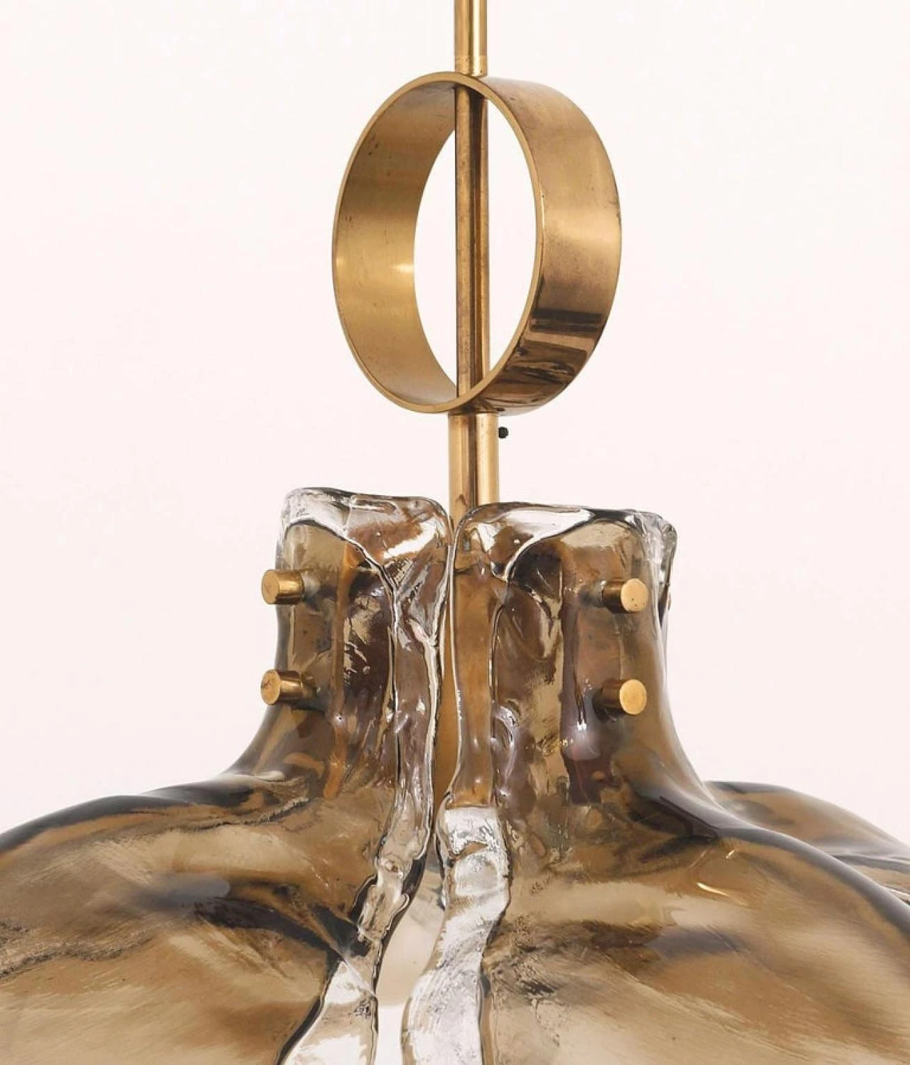 1 Of The 3 Large Four-Panel Glass Flower Chandeliers By Kalmar, Austria, 1970 15 1 Of The 3 Large Four-Panel Glass Flower Chandeliers By Kalmar, Austria, 1970 â Image 13