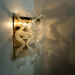 Pair Of Kalmar Wall Sconces Or Lights Model "Catena" By J.T. Kalmar, Austria -Promos Meubles Boutique img 168632389915 master
