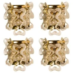 Pair Of Kalmar Wall Sconces Or Lights Model "Catena" By J.T. Kalmar, Austria -Promos Meubles Boutique img 168632390017 master