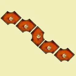 Orange And Brown Ceramic Wall Lights Ceramic, Germany, 1960s -Promos Meubles Boutique img 16873370558 master