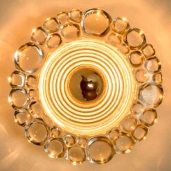 Several Glass And Brass Wall Lamps By Hillebrand, Germany, 1960s -Promos Meubles Boutique img 16873388154 master