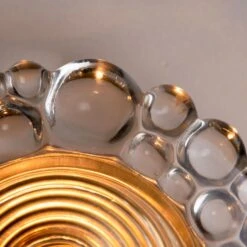 Several Glass And Brass Wall Lamps By Hillebrand, Germany, 1960s -Promos Meubles Boutique img 16873388179 master