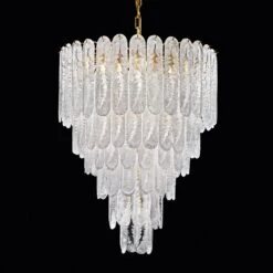 Huge Modern Italian Murano Glass Chandelier -Promos Meubles Boutique in vetro di murano master 1