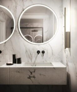 IP Link Double 960 Polished Nickel Wall Light By Emilie Cathelineau -Promos Meubles Boutique ip Link credit Pro design St Petersburg master