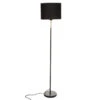 Lampadaire Droit Jule Noir Et Doré Atmosphera -Promos Meubles Boutique lampadaire droit jule noir et dore atmosphera