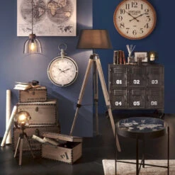 Lampadaire Trépied Runo écru Atmosphera H 145 Cm -Promos Meubles Boutique lampadaire trepied runo ecru atmosphera h 145 cm 3