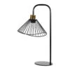 Lampe De Bureau Filaire Métal H47 Ostaria -Promos Meubles Boutique lampe de bureau filaire metal h47 ostaria