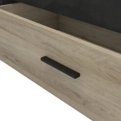 Demeyere Lit 140x190 Cm Pocket Naturel Et Noir -Promos Meubles Boutique lit 140x190 cm pocket naturel et noir 4