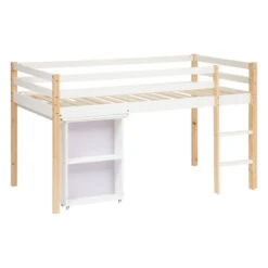 Lit Combi Bureau Enfant Pin Blanc Atmosphera 9 Lit Combi Bureau Enfant Pin Blanc Atmosphera -Promos Meubles Boutique lit combi bureau enfant pin blanc atmosphera 2