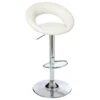 Tabouret De Bar Sasha Blanc Atmosphera -Promos Meubles Boutique lot 2 tabourets de bar sasha blanc
