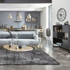 Tabouret De Bar Sasha Blanc Atmosphera -Promos Meubles Boutique lot 2 tabourets de bar sasha blanc 3