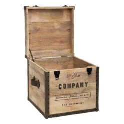 Malle Pouf Vintage En Bois Atmosphera 10 Malle Pouf Vintage En Bois Atmosphera -Promos Meubles Boutique malle pouf vintage en bois atmosphera 2