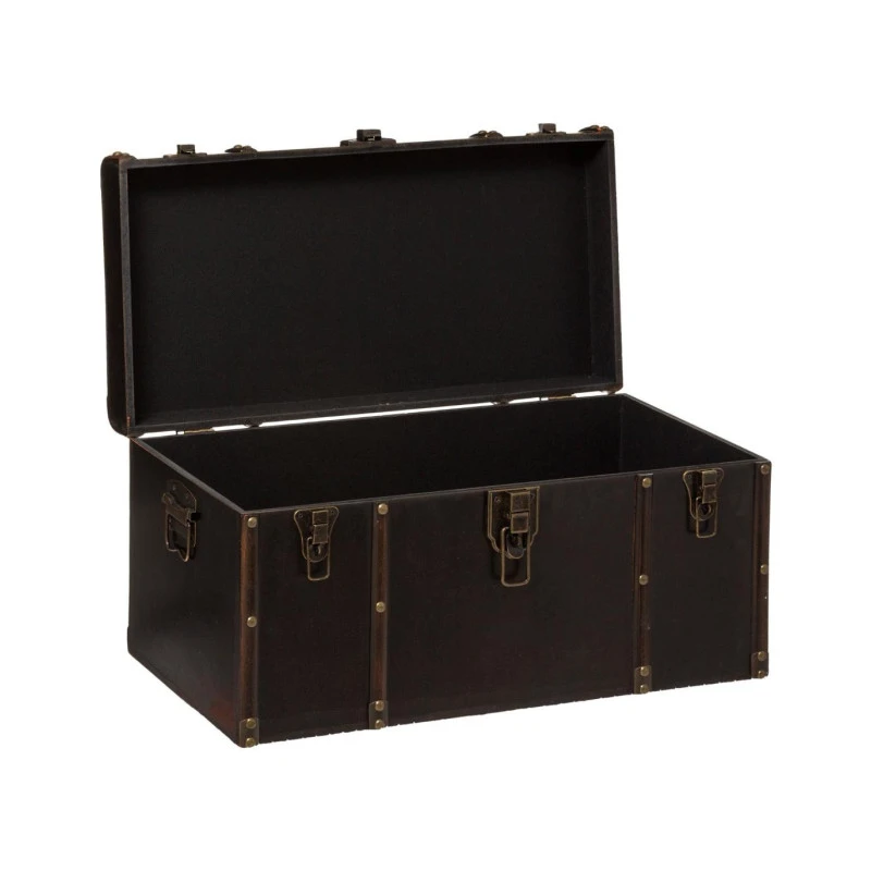 Malles Vintage British Flower - Lot De 3 - Atmosphera 4 Malles Vintage British Flower - Lot De 3 - Atmosphera – Image 2