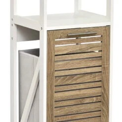 Meuble Bas Avec Panier à Linge Stockholm -Promos Meubles Boutique meuble bas avec panier a linge stockholm 1 1