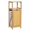 Meuble Bas Bambou Avec Panier à Linge Mahé -Promos Meubles Boutique meuble bas bambou avec panier linge mahe