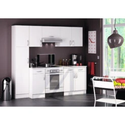 Demeyere Meuble Bas De Cuisine Blanc 2 Portes Mammy -Promos Meubles Boutique meuble bas de cuisine blanc 2 portes mammy 4