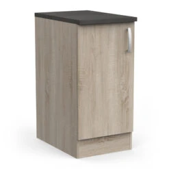 Demeyere Meuble De Cuisine Bas 1 Porte 40 Cm Paprika -Promos Meubles Boutique meuble de cuisine bas 1 porte 40 cm paprika 1 5