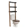 Meuble Dessus De WC 3 étagères En Acacia -Promos Meubles Boutique meuble dessus wc 3 etageres en acacia tendance