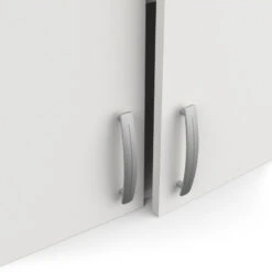 Demeyere Meuble Haut De Cuisine Blanc 2 Portes Mammy -Promos Meubles Boutique meuble haut de cuisine blanc 2 portes mammy 3