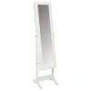 Miroir Armoire à Bijoux 145cm Blanc Atmosphera
