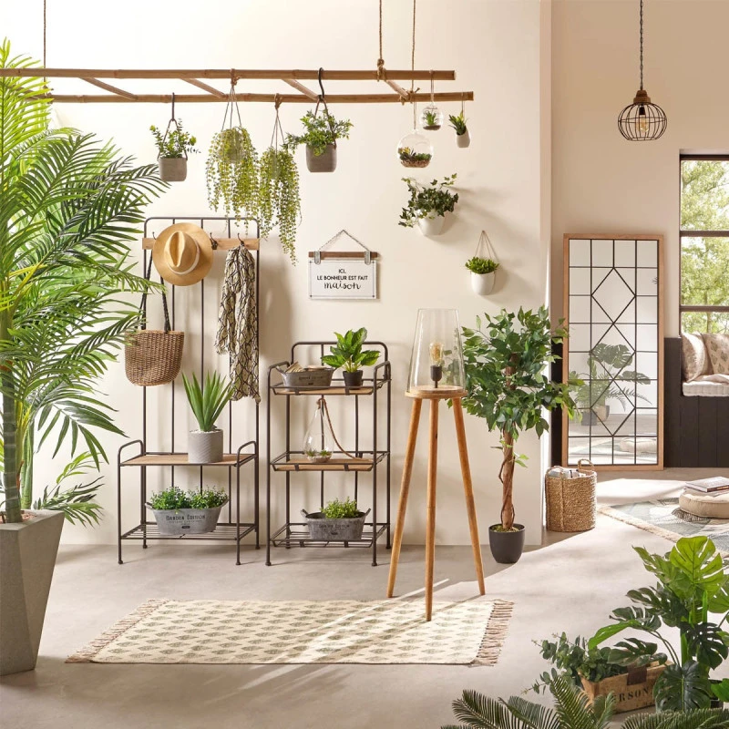 Miroir Bois Et Métal 71x165 Atmosphera 5 Miroir Bois Et Métal 71x165 Atmosphera – Image 3