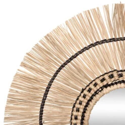 Miroir Laya Roseau 60 Cm Atmosphera -Promos Meubles Boutique miroir laya roseau 60 cm atmosphera 2