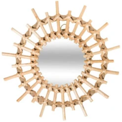 Miroirs En Rotin Soleil X3 Atmosphera -Promos Meubles Boutique miroirs en rotin soleil x3 atmosphera 4