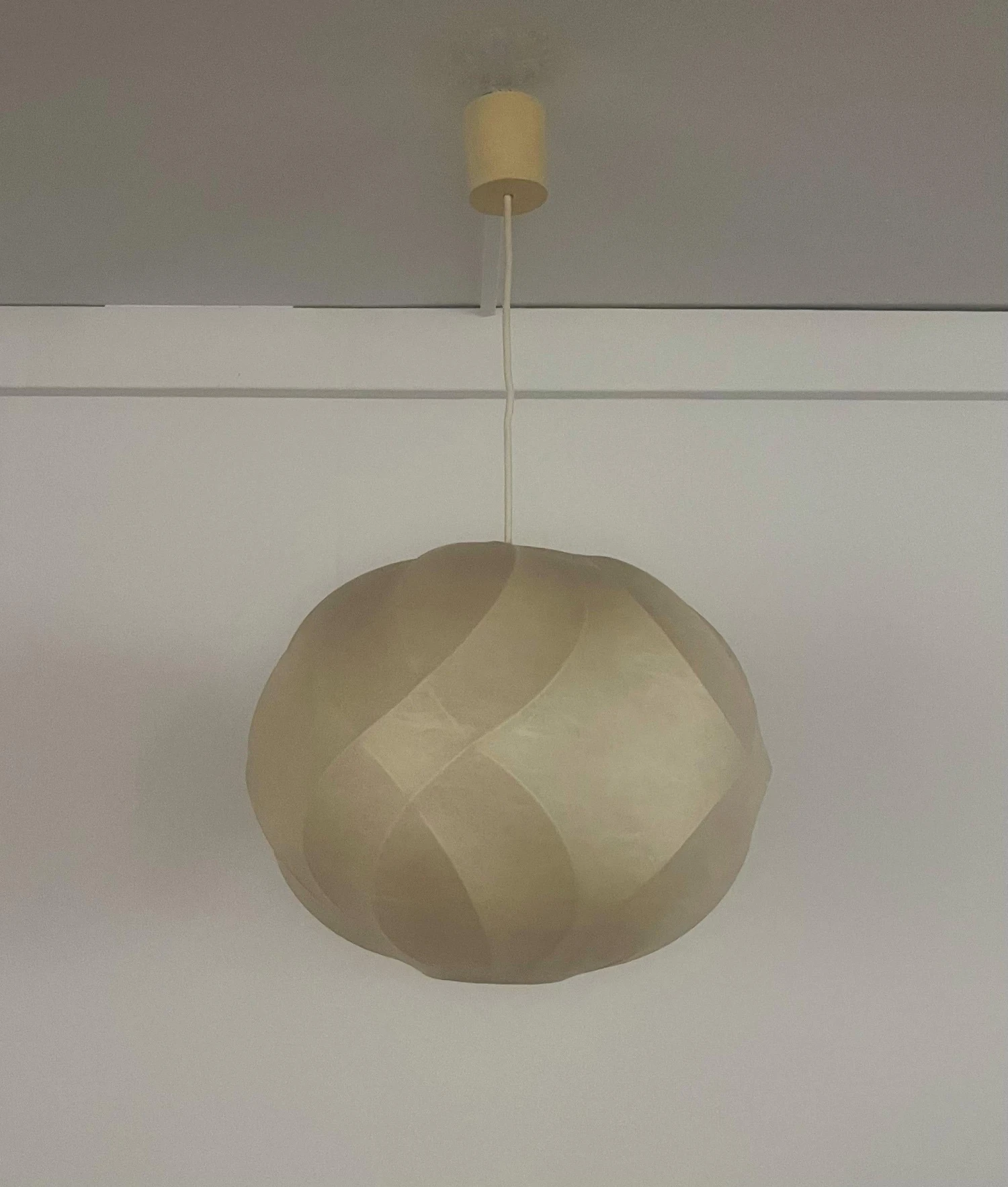 German Mid-Century Cocoon Chandelier By Friedel Wauer For Goldkant, 1960s 4 German Mid-Century Cocoon Chandelier By Friedel Wauer For Goldkant, 1960s â Image 2