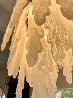 Carlo Nason By Mazzega Chandelier Ice Frost Glass Murano, Italy, 1970 -Promos Meubles Boutique mobilejpegupload 349B43E05C0B4824AE95179382670F5A master
