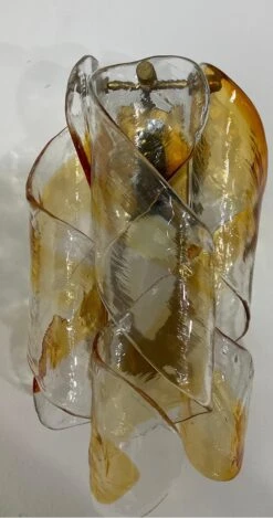Three Of Vintage Hand Blown Murano Glass Wall Lamps, Italy 1960s -Promos Meubles Boutique mobilejpegupload 7F145B9669304E14AC84788482B1D074 master