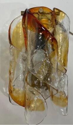 Three Of Vintage Hand Blown Murano Glass Wall Lamps, Italy 1960s -Promos Meubles Boutique mobilejpegupload 8D9059DCEE004F2183F40B2CE099FEBC master