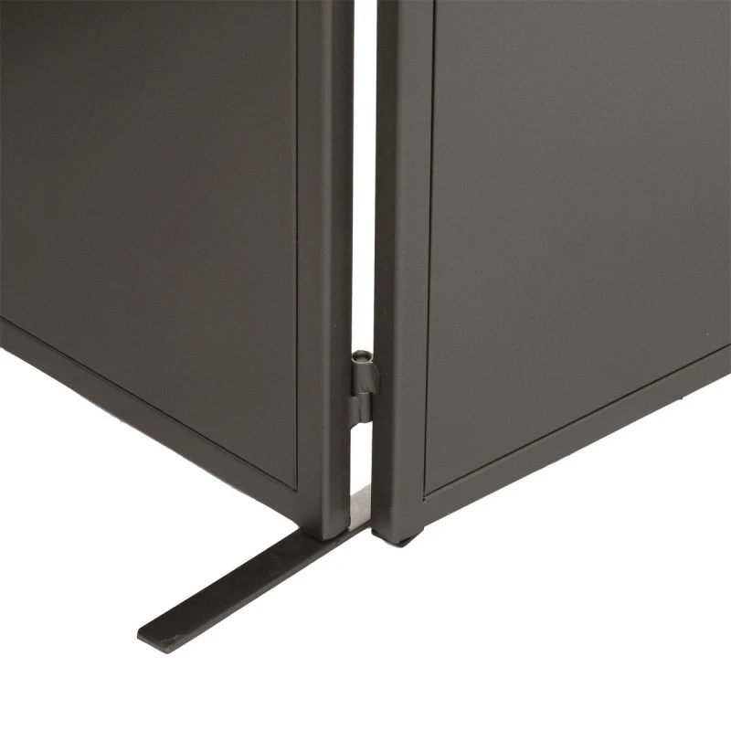 Paravent En Métal Soul 170 Cm Gris Atmosphera 5 Paravent En Métal Soul 170 Cm Gris Atmosphera – Image 3