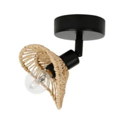 Spot Ozana En Métal Et Corde Ostaria -Promos Meubles Boutique spot ozana en metal et corde ostaria 3