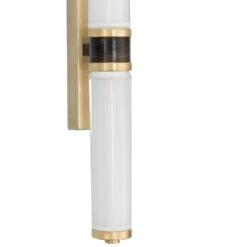 Jacaranda Brass Wall Lamp, Natural Finish -Promos Meubles Boutique squared detail master