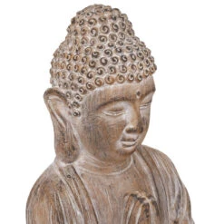 Statue Bouddha Effet Brossé H45 Atmosphera -Promos Meubles Boutique statue bouddha effet brosse h45 atmosphera 2