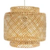 Suspension Liby Bambou Naturel Atmosphera -Promos Meubles Boutique suspension liby bambou naturel atmosphera