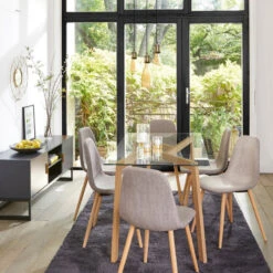 Table à Manger 150x80cm Taho Atmosphera -Promos Meubles Boutique table a manger 150x80cm taho atmosphera 2